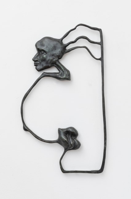 Helen Evans Ramsaran  Dream Child, Dream, 1979 bronze 23 x 13 x 2 inches