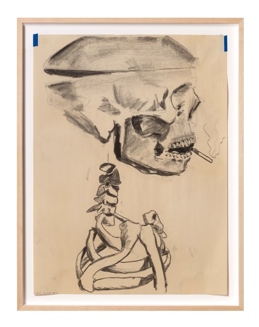 Shane Tolbert Self Portrait , 2022 paper: 24 x 18 inches  frame: 26 3/4 x 23 1 1/2 inches