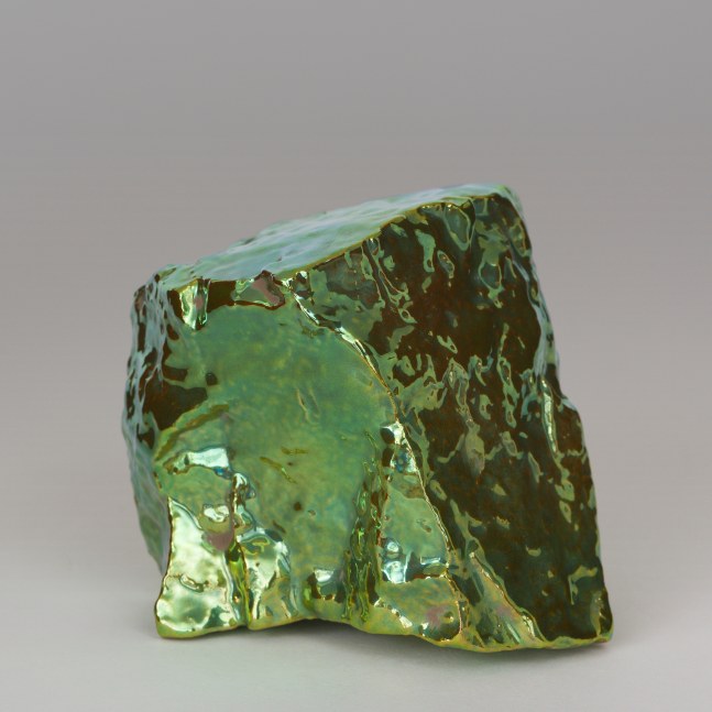 Julia Kunin  Scholars Rock #2, 2022 ceramic 3 1/2 x 5 x 4 1/2 inches