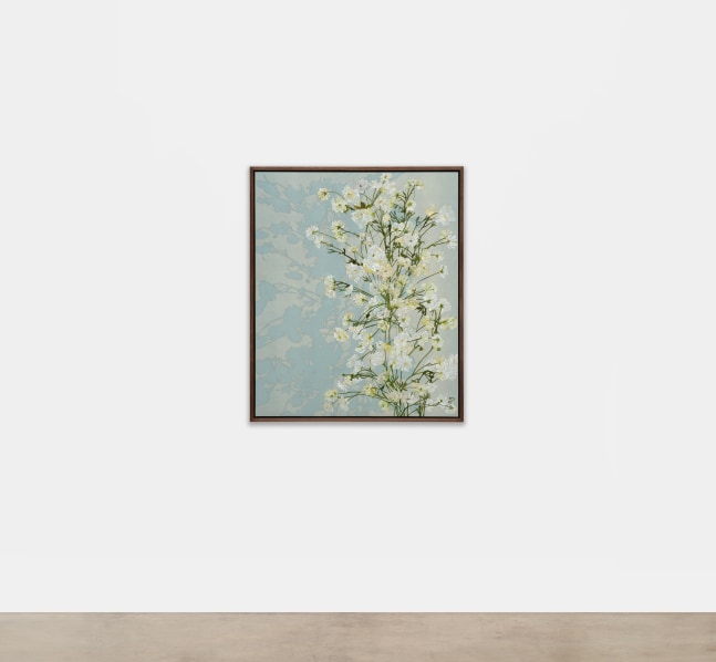 Hugo McCloud (American, b. 1980, Palo Alto)

untitled, 2025

oil paint and single use plastic mounted on panel

framed: 45 1/4 x 37 3/4 inches (115 x 96 cm)

(HM-535)

&amp;nbsp;

Provenance:

The artist and Sean Kelly, New York/Los Angeles.