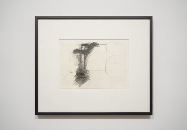 Jannis Kounellis (Greek, b. 1936 Piraeus, Greece &amp;ndash; d. 2017 Rome, Italy)

Untitled, 1978

pencil and charcoal on paper

paper: 9 1/2 x 13 1/4 inches

framed: 19 1/2 x 23 1/4 inches

signed and dated, recto

(JAK-1)

&amp;nbsp;

Provenance:

The artist and Annemarie Verna Gallery, Switzerland.

Private Collection, New York (1998).&amp;nbsp;