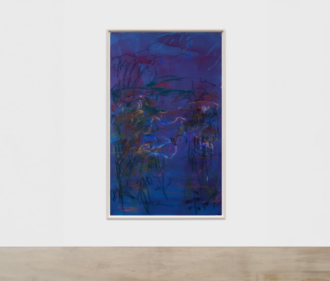 Janaina Tsch&amp;auml;pe

noturno multicor, 2024

watercolor and pastel on paper

paper: 90 x 55 1/4 inches (228.6 x 140.3 cm)
framed: 93 1/2 x 58 5/8 x 2 1/4 inches (237.5 x 148.9 x 5.7 cm)

signed by artist, verso

(JTs-WP.24.3114)

&amp;nbsp;

Provenance:
The artist and Sean Kelly, New York/Los Angeles.


Exhibitions:&amp;nbsp;

Sean Kelly, New York,&amp;nbsp;Janaina Tsch&amp;auml;pe: a sky filled with clouds and the smell of blood oranges,&amp;nbsp;September 6&amp;ndash;October 19, 2024.