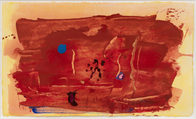 HELEN FRANKENTHALER (1928-2011)

Covent Garden Study

1984

Acrylic on paper

17.6 x 29 inches
44.7 x 73.7cm
