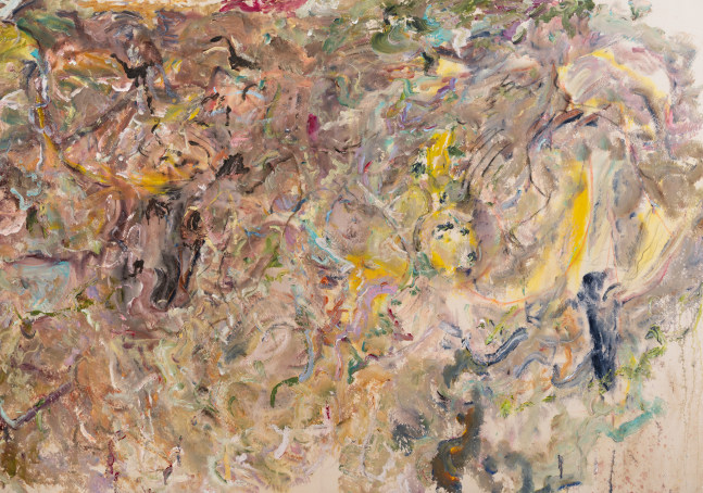 LARRY POONS (b. 1937)
Out of Your Heart (Powers + Spells #9)

2024
Acrylic on canvas
66 1/2 x 94 1/2 inches
168.9 x 240 cm