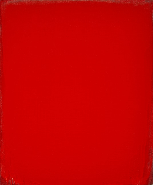 JOSEPH MARIONI (1943-2024)
Red

2023
Acrylic + linen on stretcher
24 x 20 1/8 inches
61 x 51 cm
