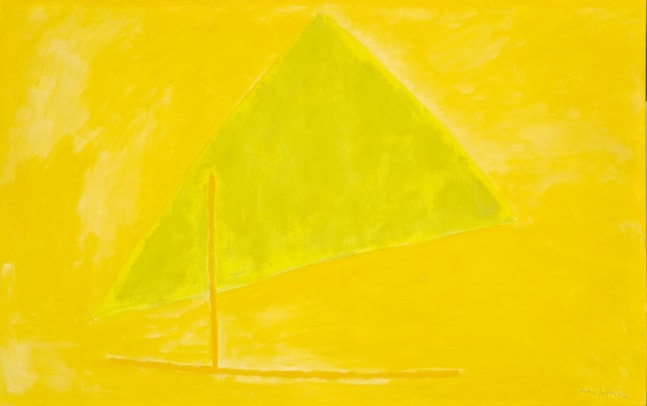 Yellow Sailfish

1960

Oil on canvas

34 1/4 x 54 1/8 inches

87 x 137.5cm