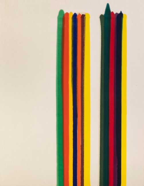 MORRIS LOUIS (1912-1962)

Number 30, 1961

Magna on canvas
88 5/8 x 68 5/8 inches 225.1 x 174.3cm