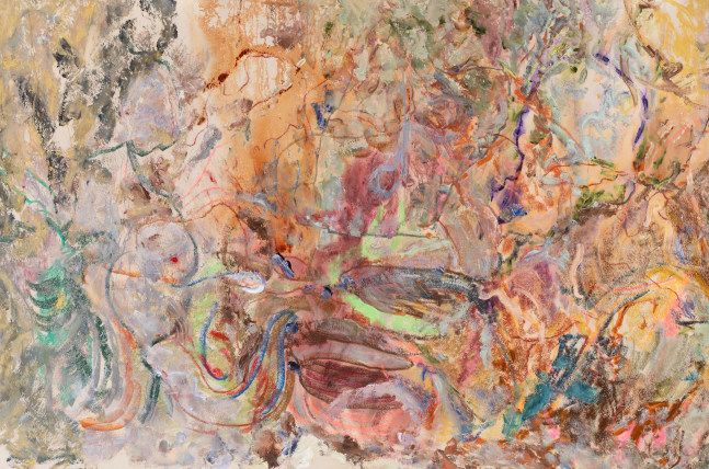 LARRY POONS (b. 1937)

Zeus, 2024&amp;nbsp;

Acrylic on canvas

60 x 90 1/2 inches
152.4 x 229.9 cm