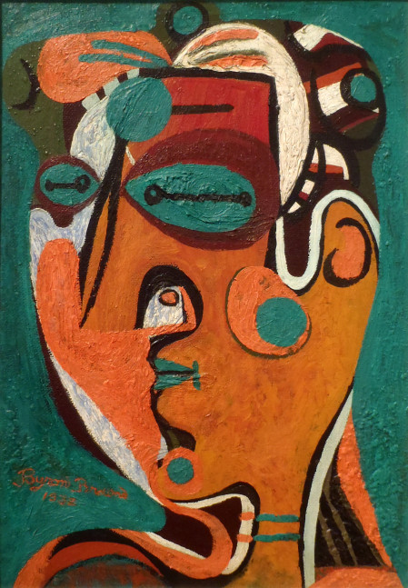 Head of a Woman

1932

Mixed media on masonite

24 x 16 inches

61 x 40.6 cm