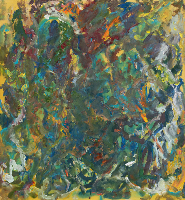LARRY POONS (American b. 1937)

Telegram Blue

2022

Acrylic on canvas

34 5/8 x 32 inches

87.9 x 81.3cm