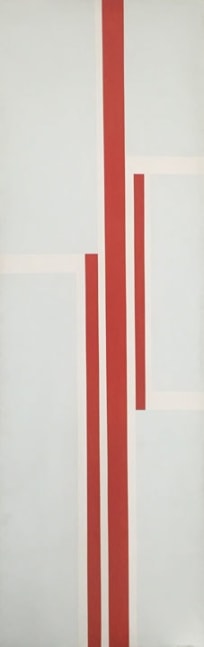 White and Red

1972

Acrylic on canvas

66 x 20 inches

167.6 x 50.8cm