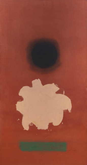 ADOLPH GOTTLIEB (1903-1974)
Pale Splash

1971
Oil on canvas
90 x 48 inches
228.6 x 121.9cm