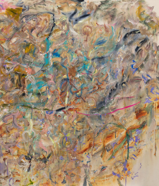 LARRY POONS (b. 1937)
Attack In Blue

2022
Acrylic on canvas
67 x 57 1/2 inches
170.2 x 146.1cm