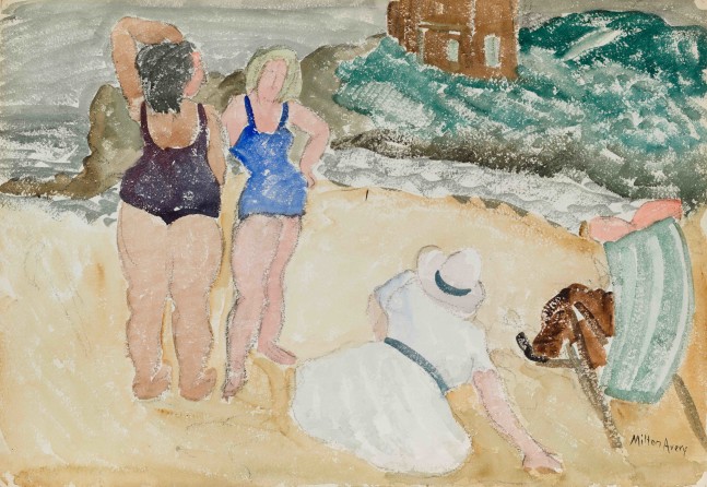 Beach Conversation

1930s

Watercolor on paper

15 x 22 inches

38.1 x 55.9cm