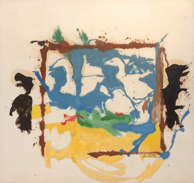 HELEN FRANKENTHALER (1928-2011)

Swan Lake I

1961

Oil on canvas

89 1/8 x 93 3/4 inches
226.4 x 238.1cm