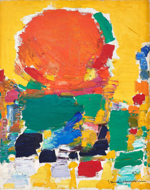 HANS HOFMANN (1880-1966)
Setting Sun

1957
Oil on canvas
60 x 48 inches
152.4 x 121.9 cm