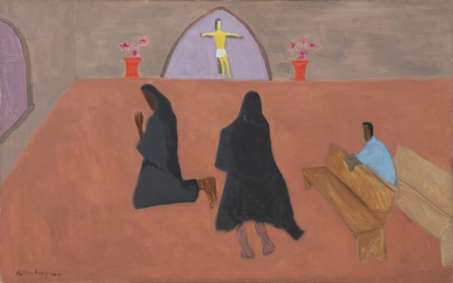 Prayers

1946-55

Oil on canvas

36 x 54 inches

91.4 x 137.2 cm