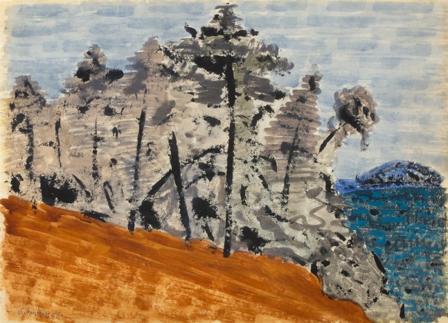 Autumn in Hampshire

1956

Watercolor on paper

22 x 30 inches

55.9 x 76.2cm