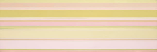 KENNETH NOLAND (1924-2010)

Solar Bound

1968

Acrylic on canvas

55 3/4 x 167 1/8 inches
141.6 x 424.5cm