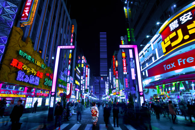 Shinjuku Geisha&amp;nbsp;(2016) archival pigment print;&amp;nbsp;1/12 60X40 IN