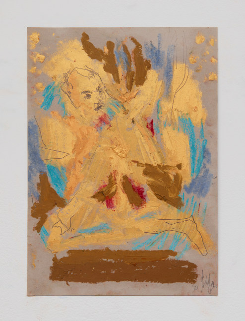 Emil Sands
Untitled, 2023
oil pastel and pencil on paper
11 3/4 x 8 1/4 inches
(29.8 x 21 cm)
(Inv. No. ES10106)

sold