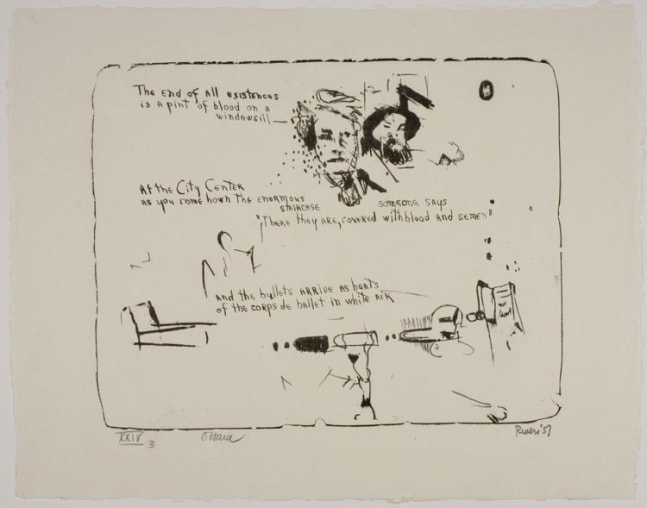 Stones, page 5, 1959
lithograph
24 x 30 inches