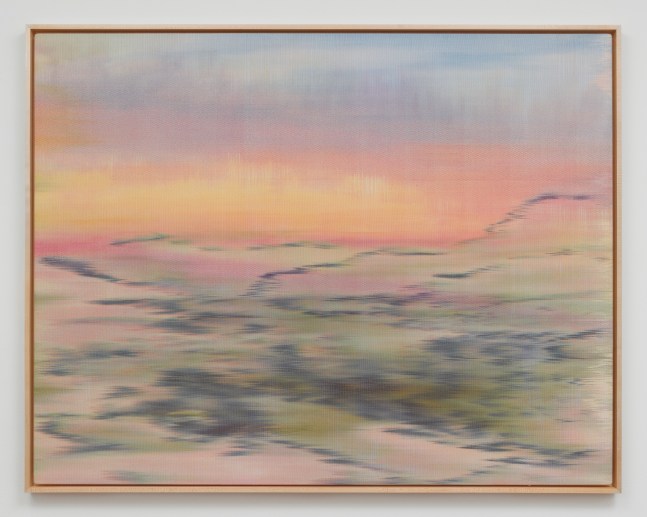 Hildur &amp;Aacute;sgeirsd&amp;oacute;ttir J&amp;oacute;nsson
Various Landscape #15, 2023
silk and dyes
46 3/4 x 59 3/4 inches
(114.3 x 147.3 cm)
(Inv. No. H&amp;Aacute;10067)

$15,000