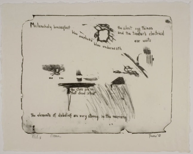 Stones, page 10, 1959
lithograph
24 x 30 inches