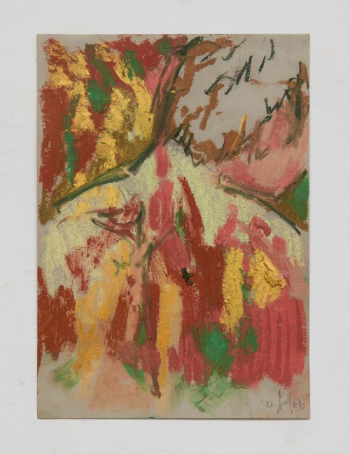 Emil Sands
Unittled, 2023
oil pastel and pencil on paper
11 3/4 x 8 1/4 inches
(29.8 x 21 cm)
(Inv. No. ES10103)

sold