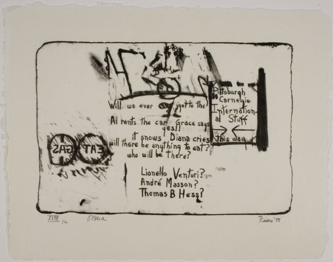 Stones, page 14, 1959
lithograph
24 x 30 inches