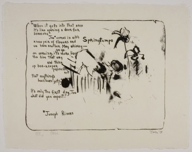 Stones, page 4, 1959
lithograph
24 x 30 inches