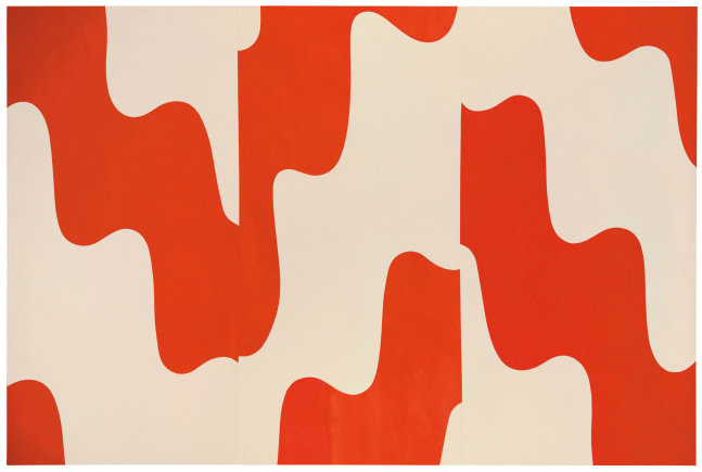 Sarah Crowner
The Waves,&amp;nbsp;2014
Acrylic on stitched canvas
78 3/4 x 118 1/4 inches

$275,000

&amp;nbsp;