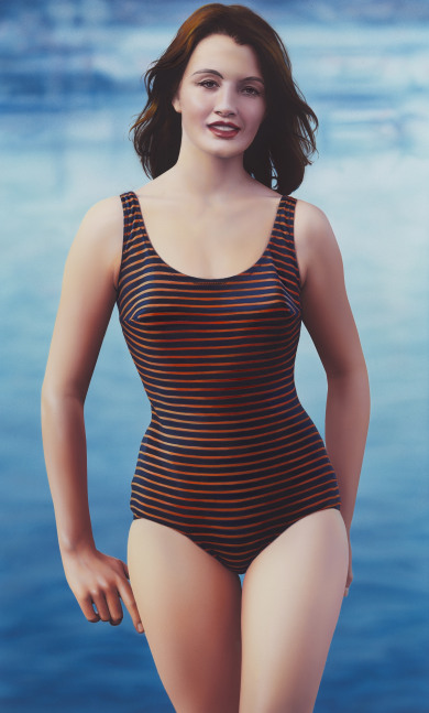 Des Lawrence
Christine Keeler, 2019
Enamel on aluminum
24 3/8 x 14 3/4 inches

$15,000