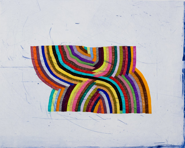 Alicia McCarthy
Untitled (3),&amp;nbsp;2018
Color softground etching with drypoint
Plate: 16 x 20 inches
Sheet: 20 x 24 inches
Framed: 23 1/4 x 27 1/4 x 1 1/2 inches
Edition of 35

&amp;nbsp;