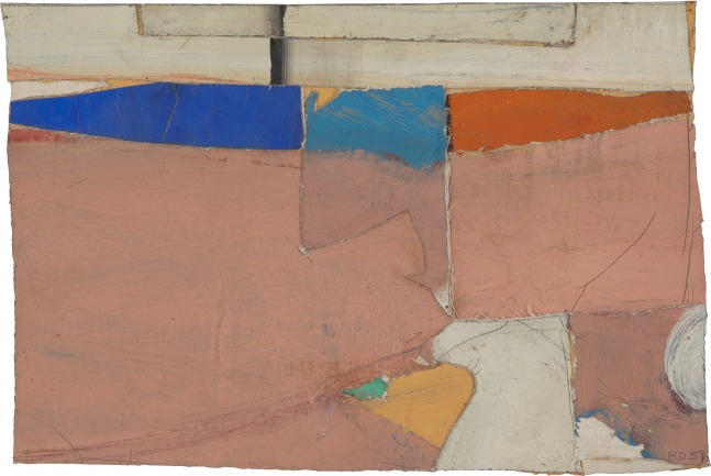 Richard Diebenkorn
Collage, 1959
Oil, pasted canvas, and graphite on canvas
10 1/4 x 15 1/4 inches
&amp;copy; Richard Diebenkorn Foundation
