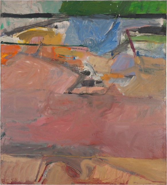 Richard Diebenkorn
Berkeley #31, 1955
Oil on canvas
58 7/8 x 53 1/4 inches
&amp;copy; Richard Diebenkorn Foundation