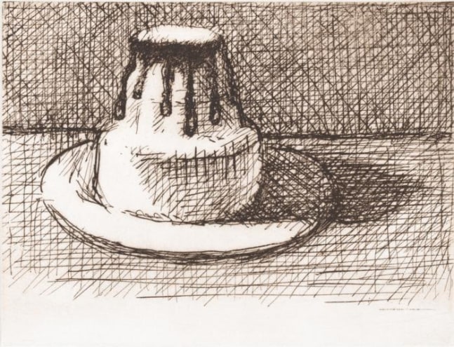 White Chocolate,&amp;nbsp;2014
Direct gravure printed in brown
Plate: 4 3/4 x 6 1/4 inches
Sheet: 9 1/2 x 10 3/4 inches
Edition of 35

$7,000