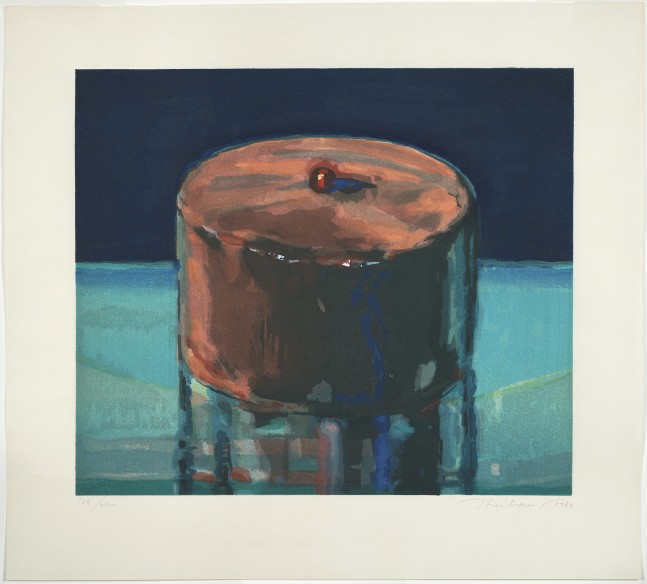 Dark Cake,&amp;nbsp;1983
Woodcut in printed colors
Image: 15 x 17 1/2 inches
Sheet: 20 1/4 x 22 3/8 inches
Framed: 24 3/4 x 26 3/8 inches
Edition of 200

$50,000