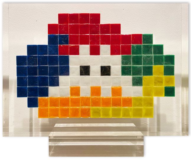 Alias (NY_109),&amp;nbsp;2007/2008
Ceramic tiles in resin
9 3/4 x 13 3/8 x 2&amp;nbsp;inches (25&amp;nbsp;x 34 x 5&amp;nbsp;cm)
Unique | Inscribed&amp;nbsp;