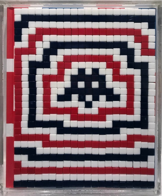 Invasion In The U.K. Book, 2007
Mosaic tiles on book cover
11&amp;nbsp;1/2&amp;nbsp;x 9 x 1 3/4&amp;nbsp;inches (29.2&amp;nbsp;x 22.9 x 4.5&amp;nbsp;cm)
Edition of 50
Stamp Signed | Numbered&amp;nbsp;