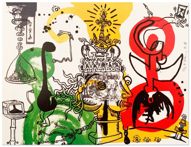 The King,&amp;nbsp; 1989

Lithograph on paper

23 x 29 3/4 in. (58.5 x 75.5 cm)

Edition of 50

Signed | Numbered