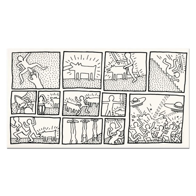 The Blueprint Drawings #1,&amp;nbsp; 1990

Screenprint on paper

42 1/2 x 51 in. (108 x 125.9 cm)

Edition of 33

Signed | Numbered