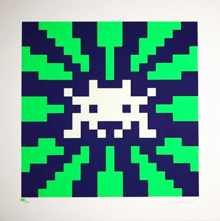 Sunset (Blue &amp;amp; Green), 2018&amp;nbsp;
Embossed screenprint on paper
16 1/2 x 16 1/2 inches (41.9 x 41.9 cm)
Edition of 100&amp;nbsp;
Signed | Numbered&amp;nbsp;