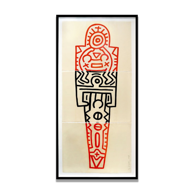 Totem, 1989

Woodcut triptych on Inshu-Kozu Japanese paper

75 1/2 x 35 in. (191.8 x 88.9 cm)

Edition of 60

Signed | Numbered