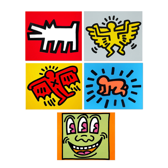 Icons,&amp;nbsp; 1990

Silkscreen on paper

21 x 25 in. (53.3 x 63.5 cm) each

Edition of 250

Signed | Numbered