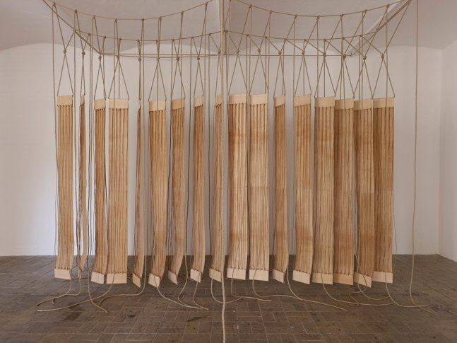 a secluded and pleasant land, in this land i wish to dwell, 2014

bamboo, silk wengue wood

variable dimensions

installation view, 8th berlin biennale for contemporary art, kw institute for contemporary
art, berlin, 2014

&amp;nbsp;