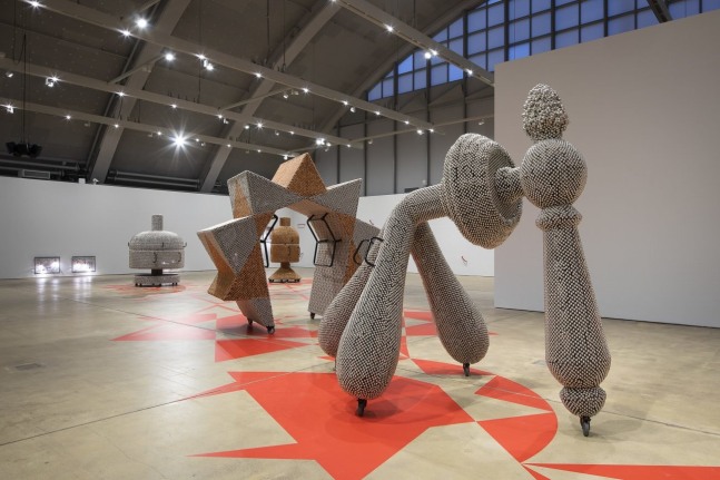 installation view&amp;nbsp;continuous reenactments, ham helsinki art museum, finland, 2023. photo: kirsi halkola