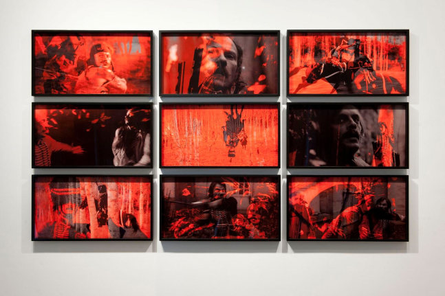 the duel, 2011

9 ink-jet prints on baryta paper

17 x 31.5 in.&amp;nbsp;each