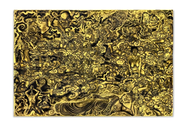 untitled (buddha&amp;#39;s dreams), 2015

ink and pigments on paper

&amp;nbsp;

72.05 x 105.51 in.

&amp;nbsp;