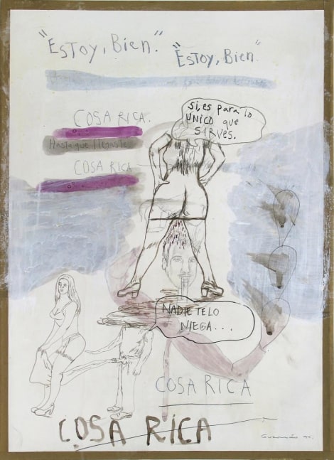 sin t&amp;iacute;tulo (cosa rica, de la serie carne negra), 1994

t&amp;eacute;cnica mixta

60 x 70 cm

&amp;nbsp;

&amp;nbsp;